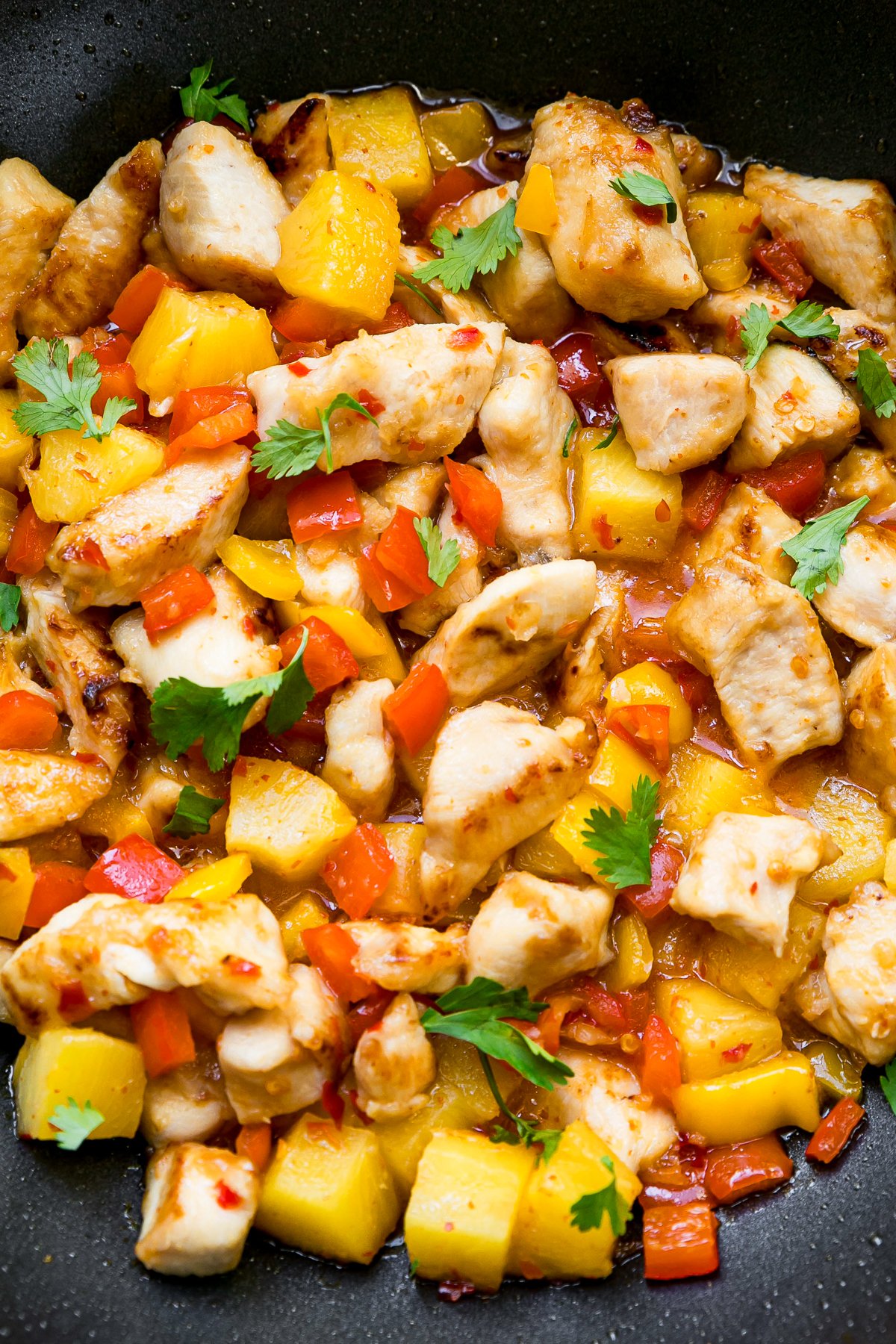 Thai Chicken and Pineapple Stir Fry