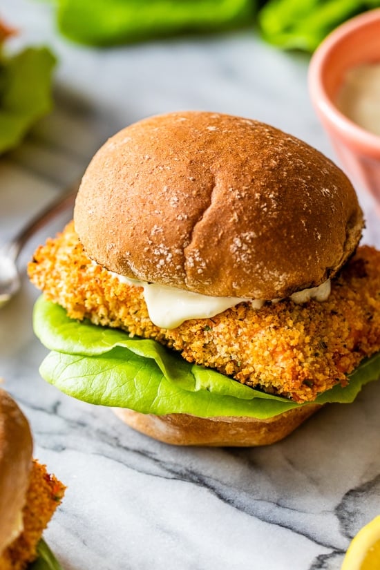 Salmon Sandwich