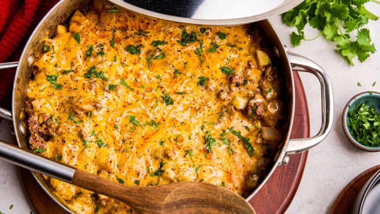 Skillet American Picadillo - The Stay At Home Chef