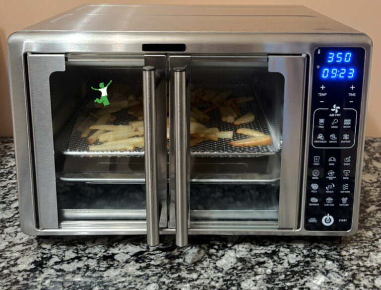 beef tallow French fries cooking in air fryer