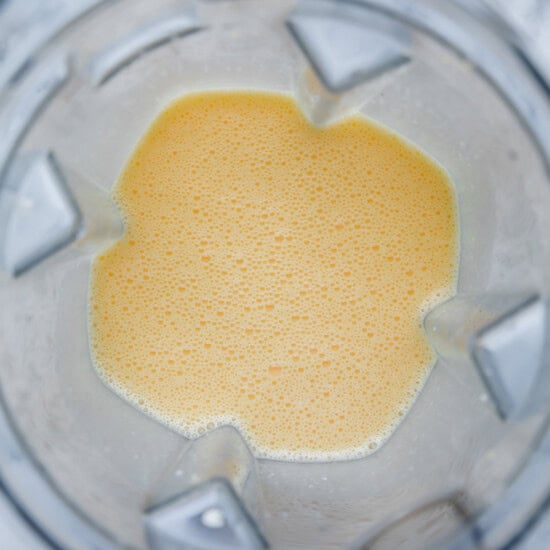 blend eggs