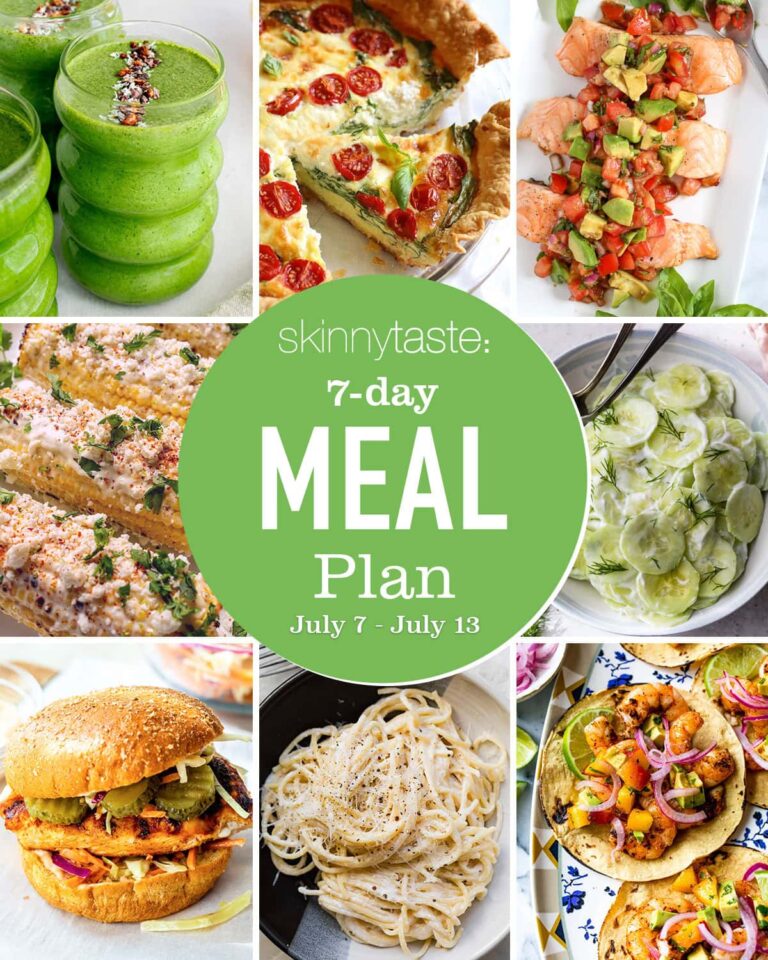 Free 7 Day Healthy Meal Plan (July 7-13) Free 7 Day Healthy Meal Plan (July 7-13)