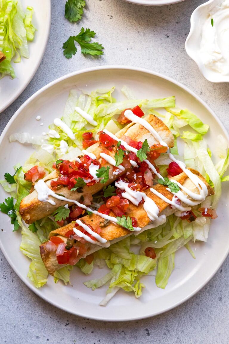 Chicken Taquitos (Freezer-Friendly) – Skinnytaste Chicken Taquitos