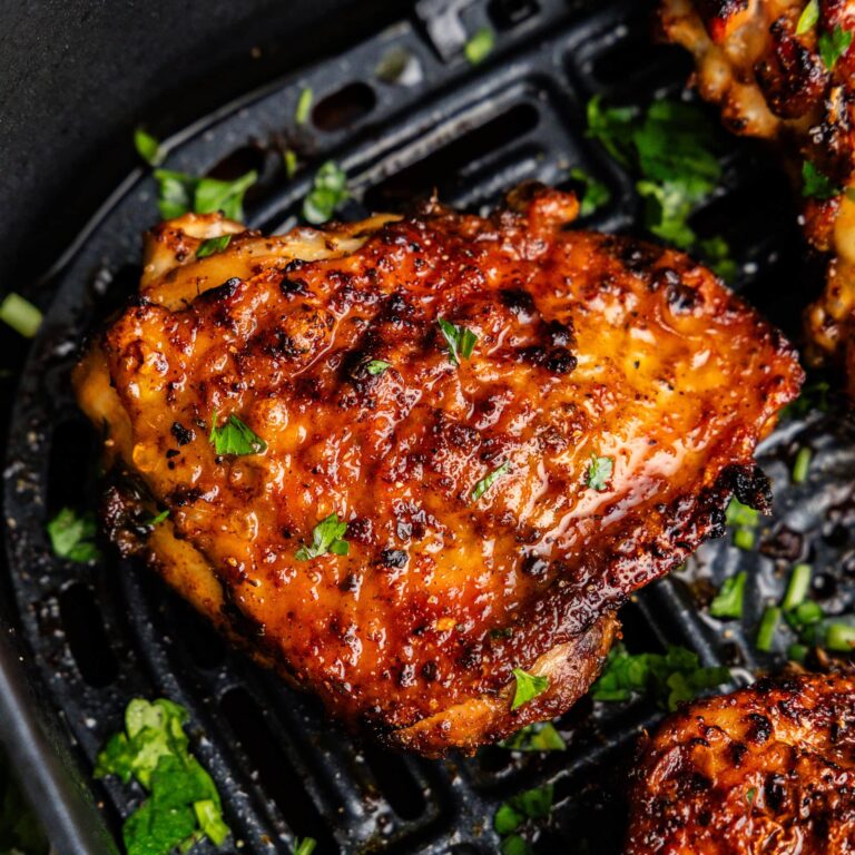 Crispy Air Fryer Chicken Thighs Crispy Air Fryer Chicken Thighs