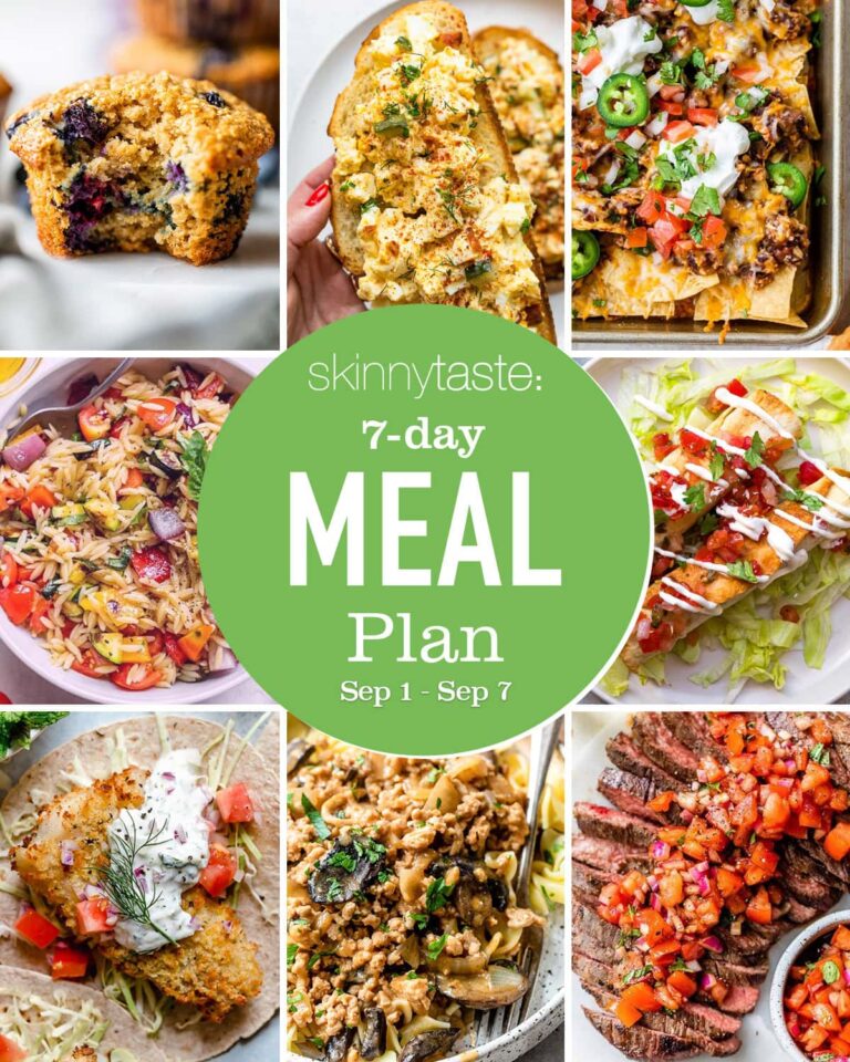 Free 7 Day Healthy Meal Plan (September 1-7) Free 7 Day Healthy Meal Plan (September 1-7)