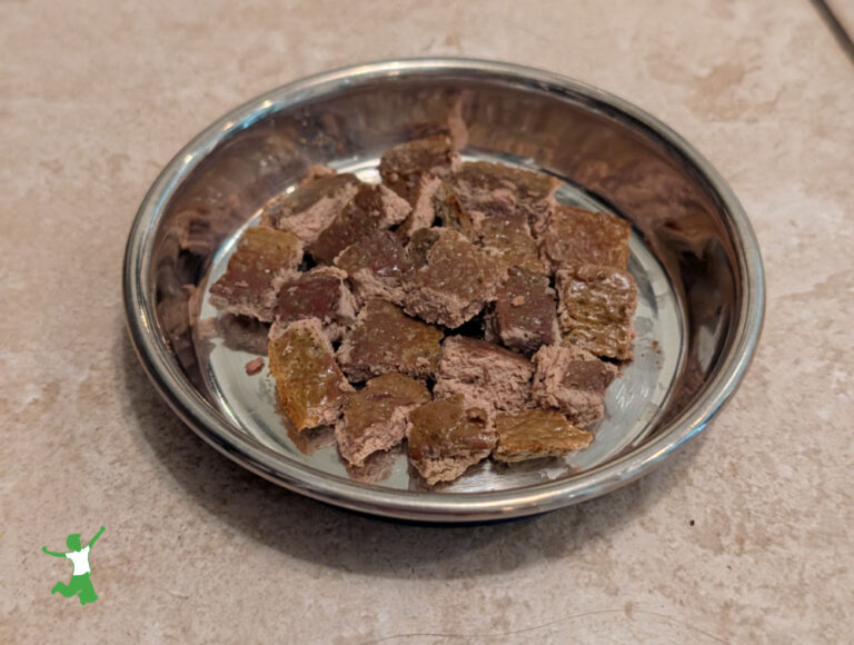 Homemade Pet Treats | Healthy Home Economist homemade, healthy pet treats in a stainless steel bowl