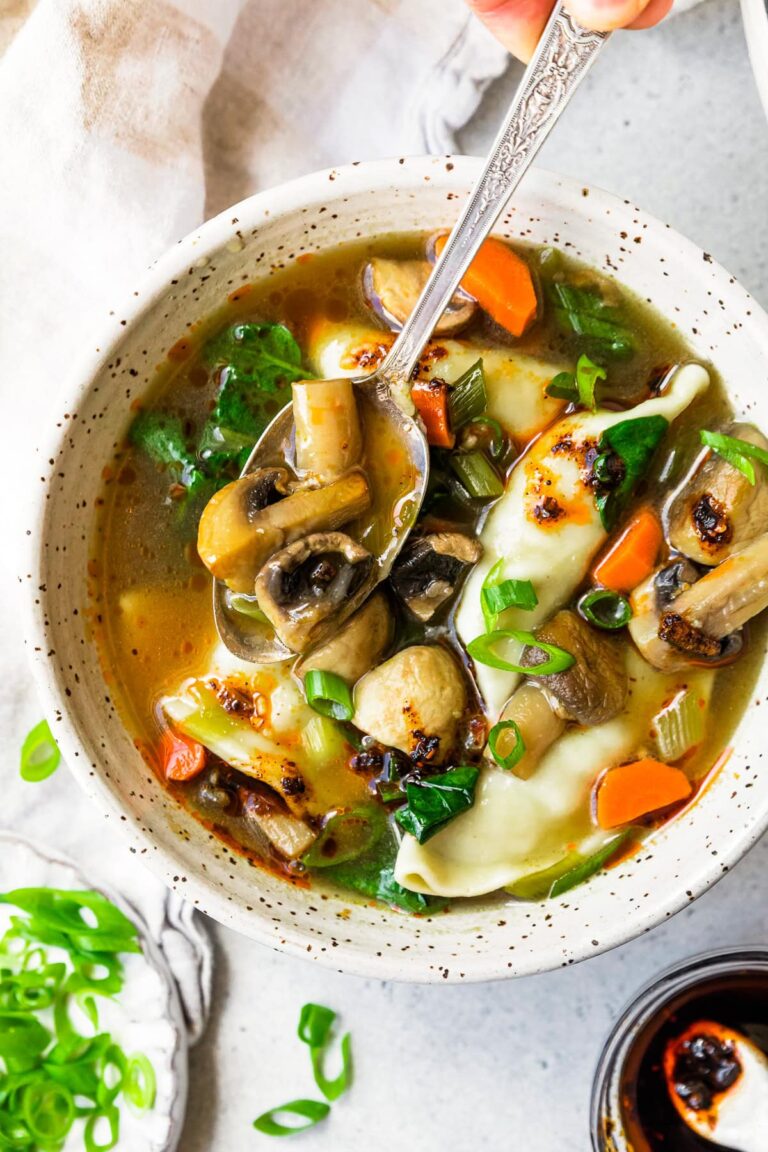 Potsticker Soup Recipe | Quick 30-Minute Dinner Potsticker Soup