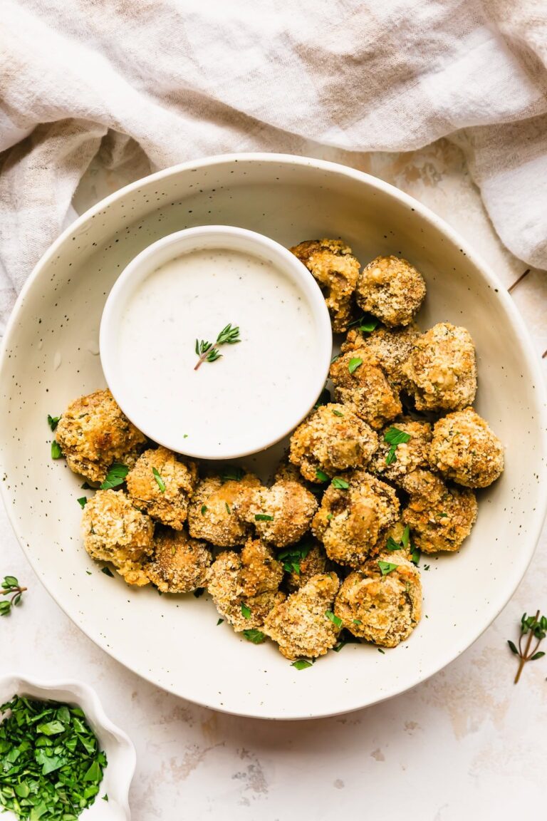 Air Fryer Mushrooms - Skinnytaste