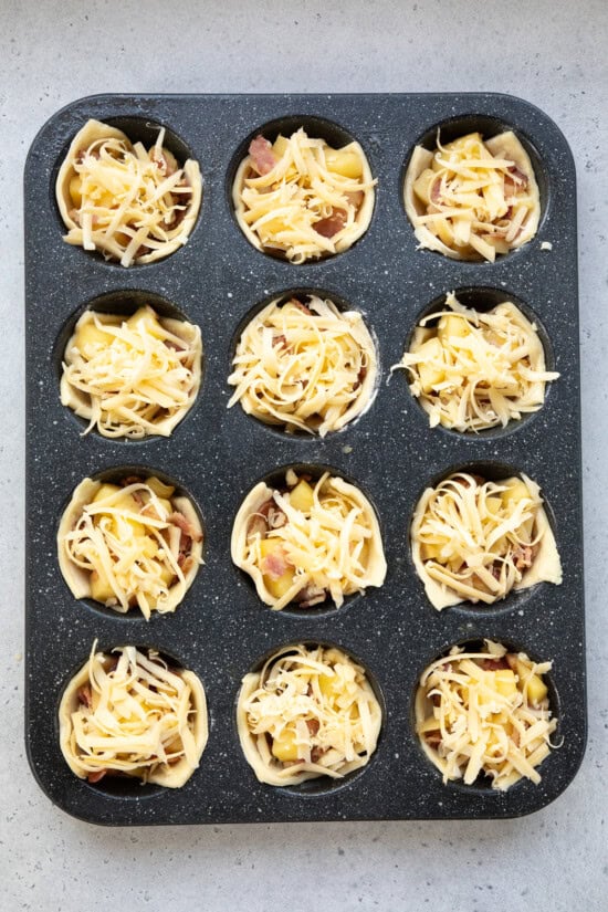 Top with Gouda