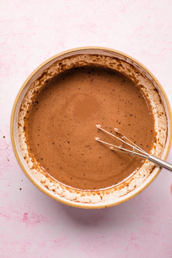chocolate custard
