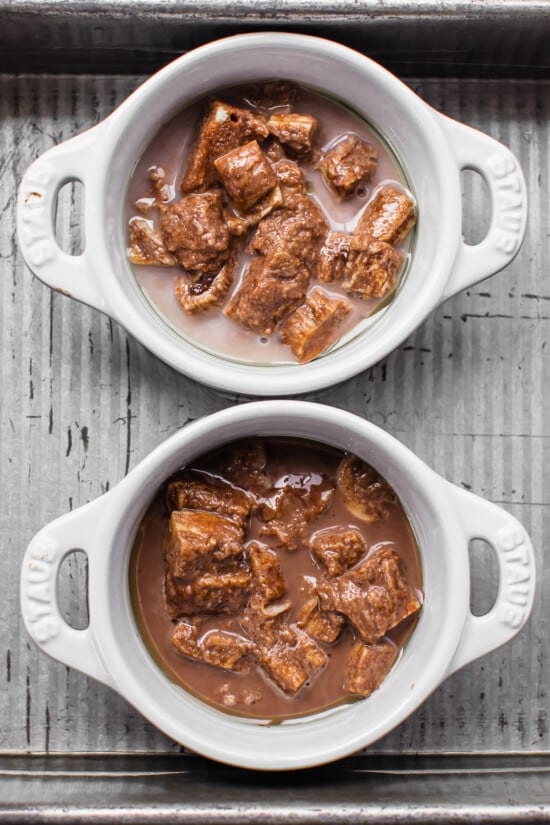 Uncooked Chocolate Bread Pudding