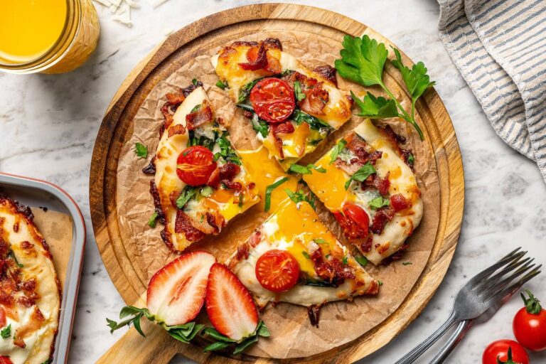 Breakfast Pizza (Packed With Protein!)