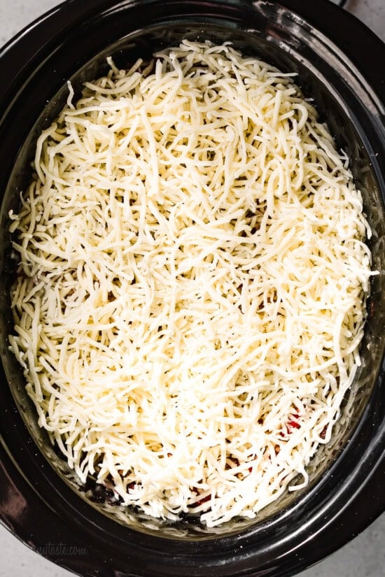 finish with cheese