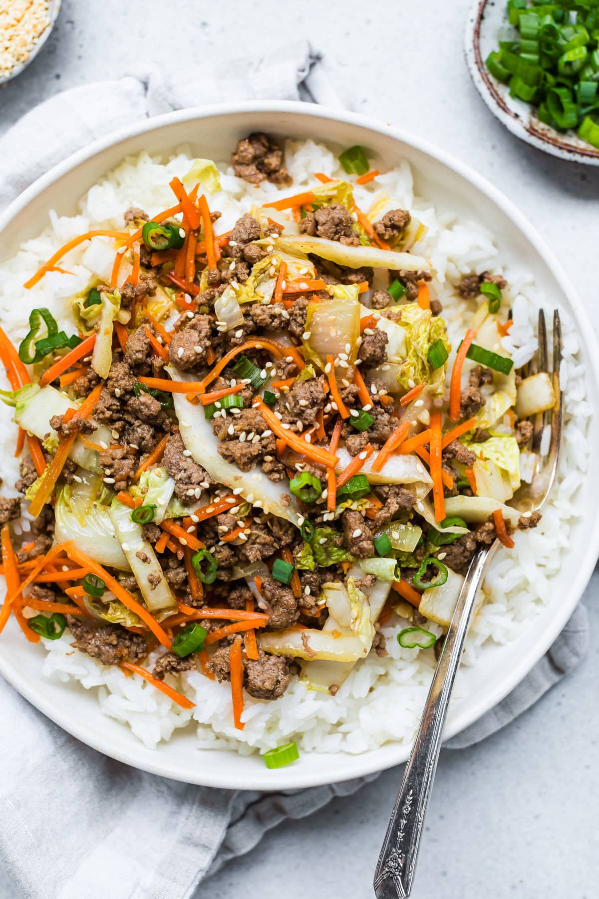 Beef and Cabbage Stir Fry
