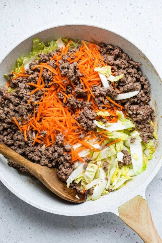 Beef and Cabbage Stir Fry