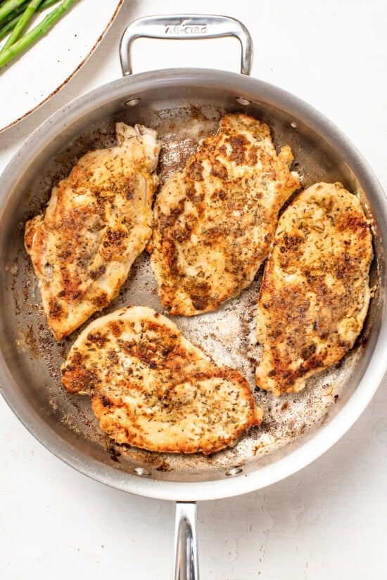 cook the chicken