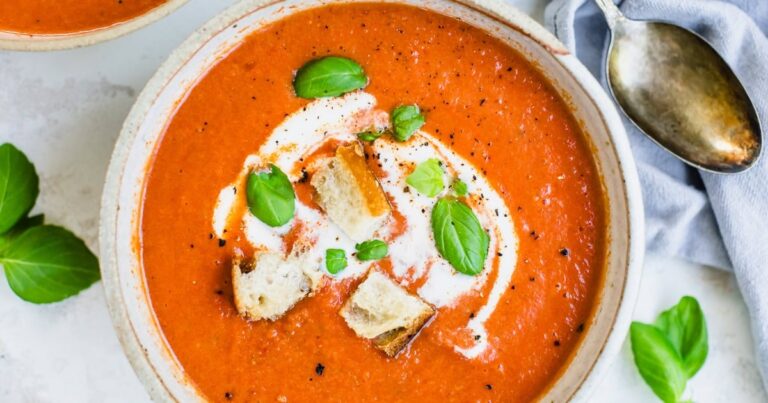 Tomato Soup Recipe (From Canned Tomatoes) Tomato Soup Recipe (From Canned Tomatoes)