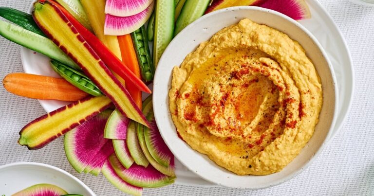Carrot Hummus Recipe (Roasted, Creamy and Easy Dip) Carrot Hummus Recipe (Roasted, Creamy and Easy Dip)