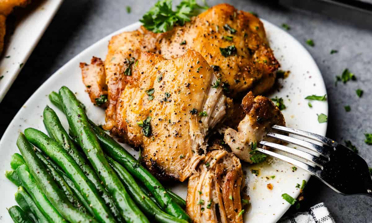 Magic Sheet Pan Chicken Thighs