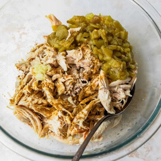 chicken flauta filling