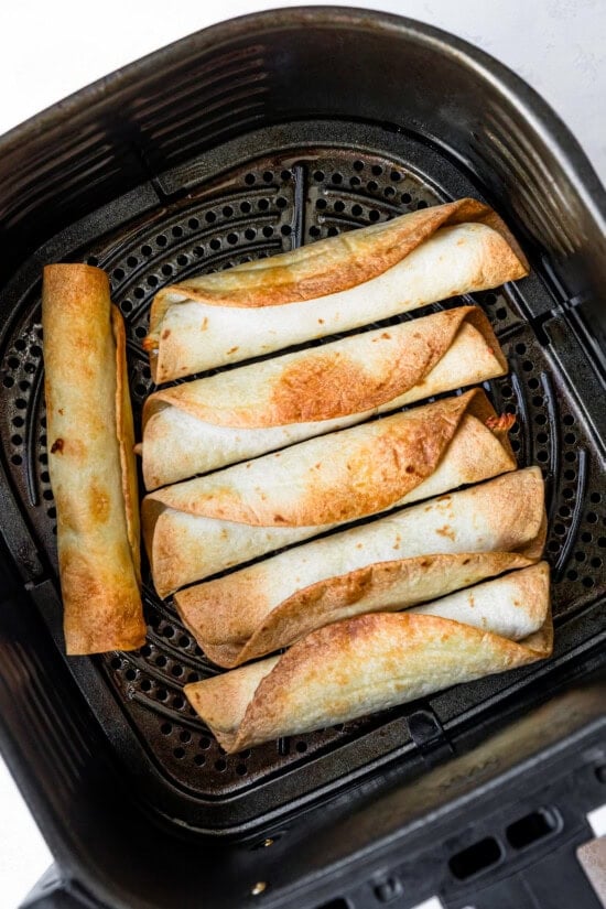 Flautas in the Air Fryer 