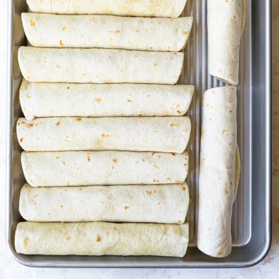 rolled flautas