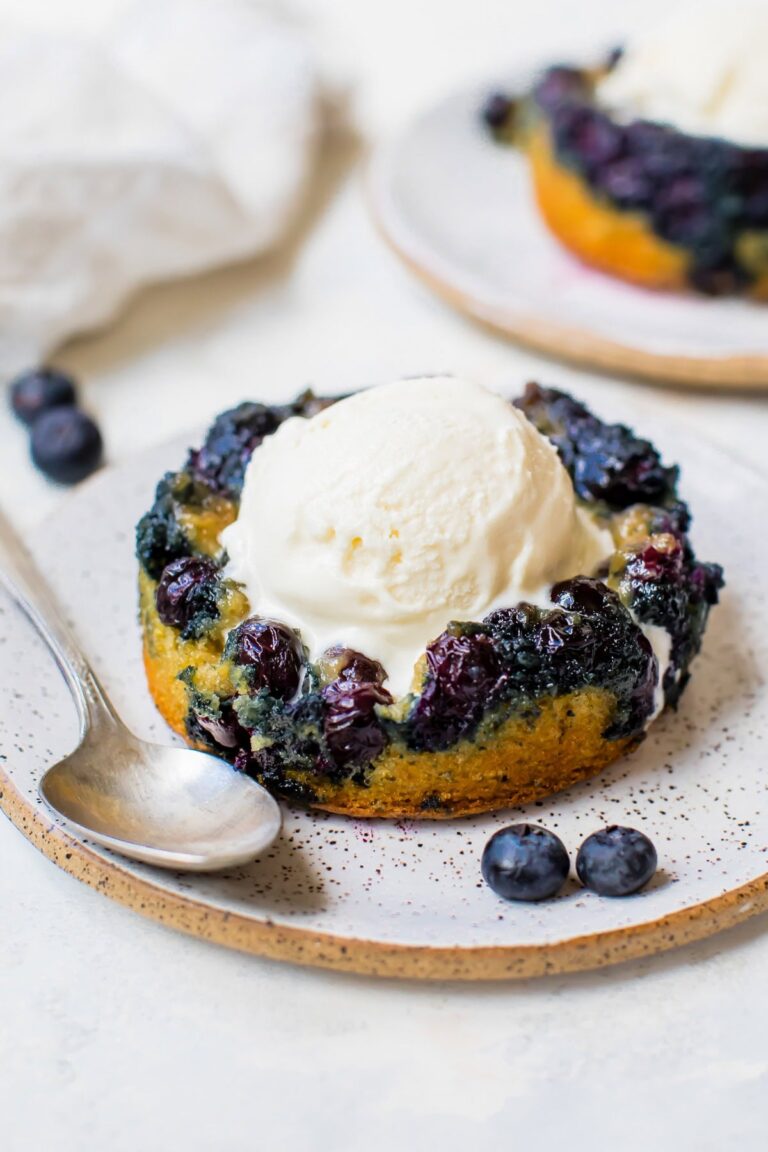 Blueberry Upside Down Cake