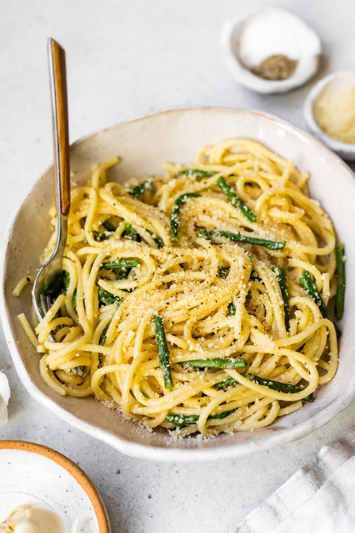 Spaghetti with Asparagus
