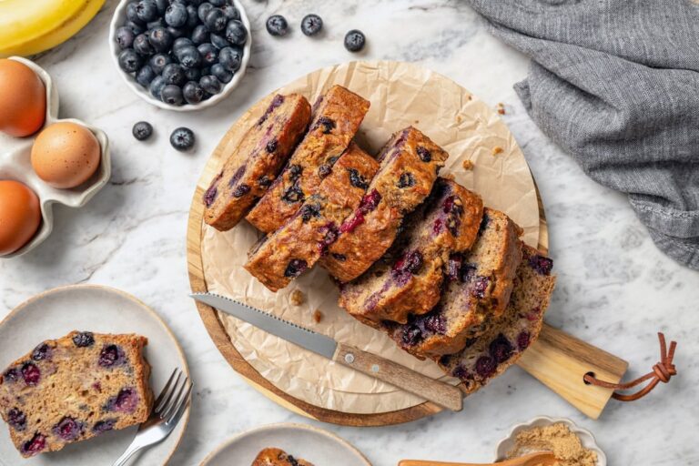 Blueberry Banana Bread | Skinnytaste