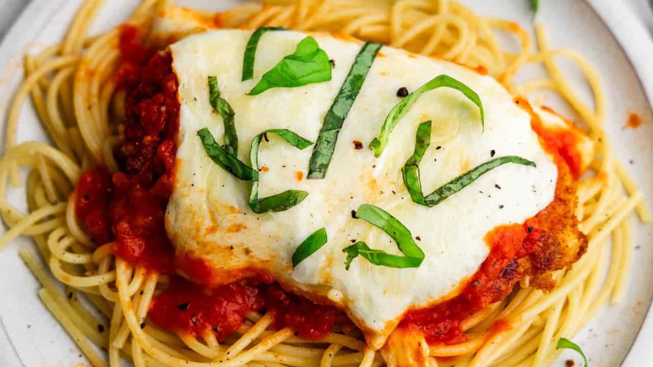 Crispy Baked Chicken Parmesan