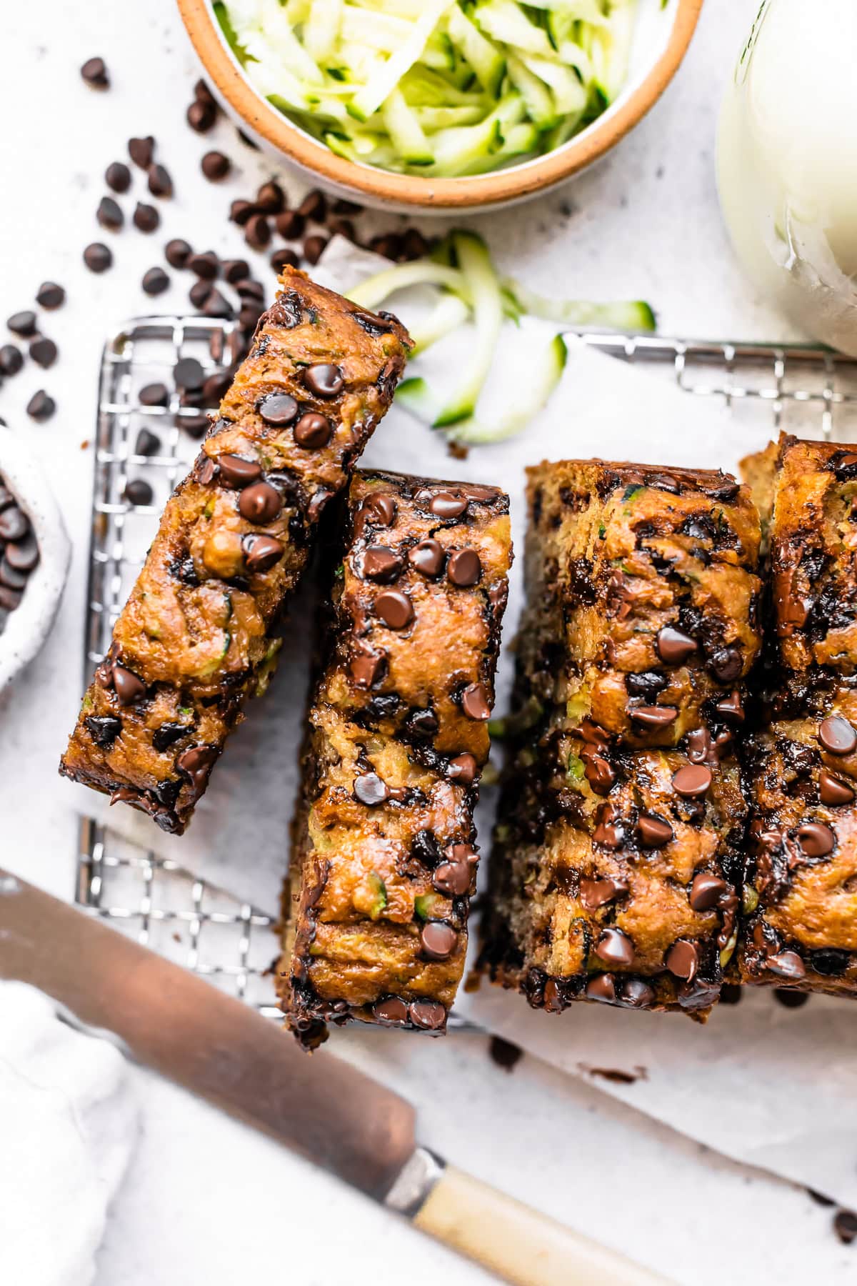 Chocolate Chip Zucchini Bread