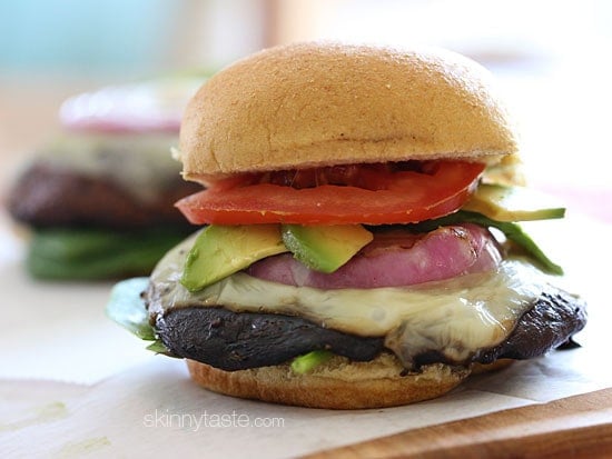 Grilled Portobello Mushroom Burger