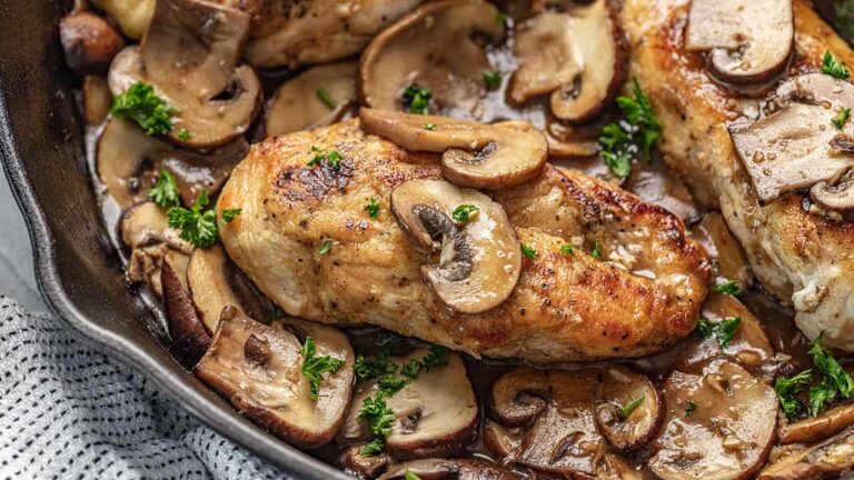 Classic Chicken Marsala