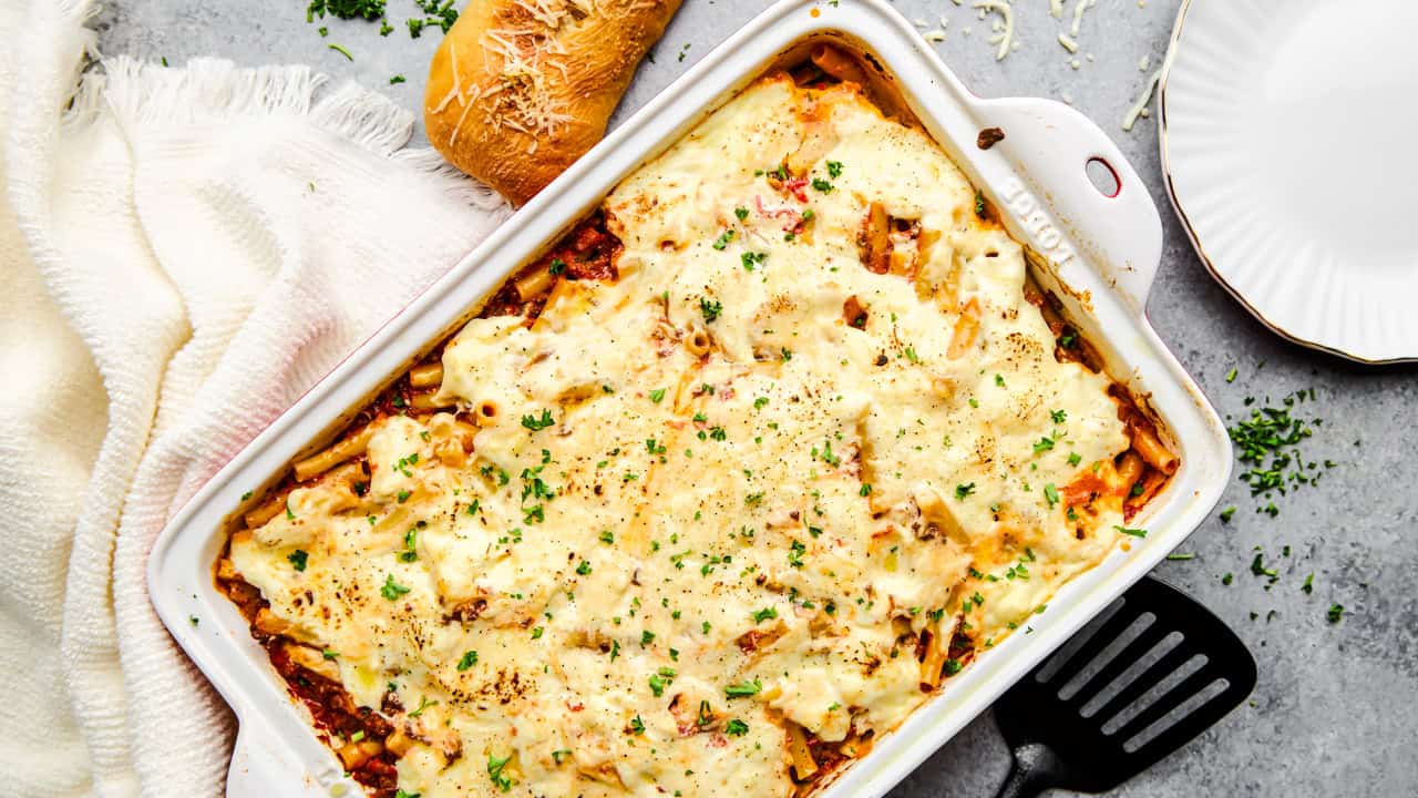 Best Baked Ziti Ever