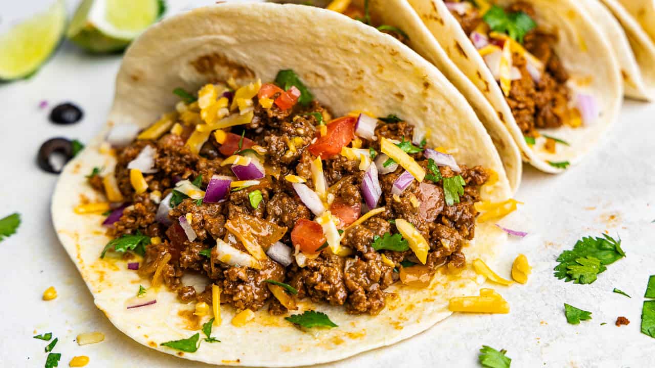 Ground Beef Tacos