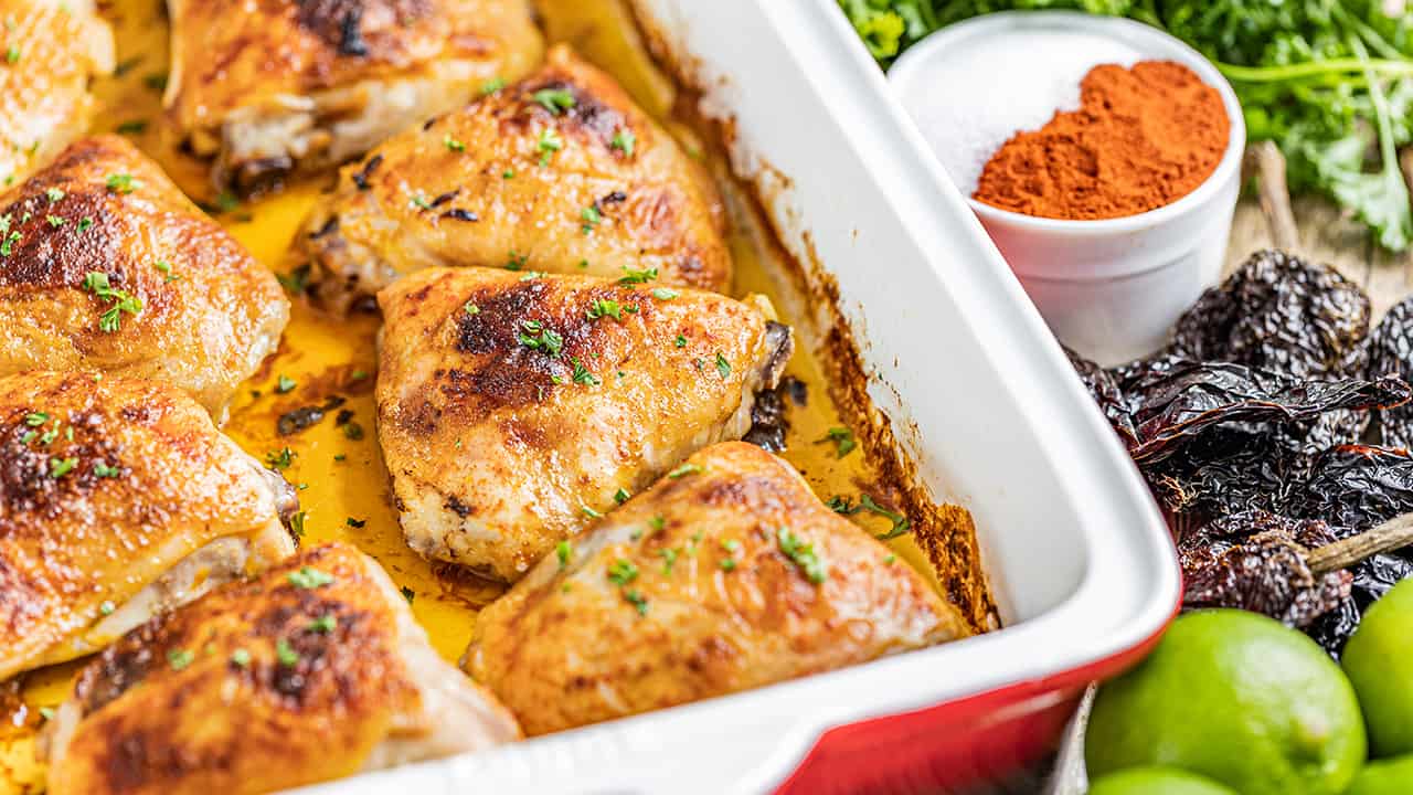 Chipotle Lime Chicken Thighs