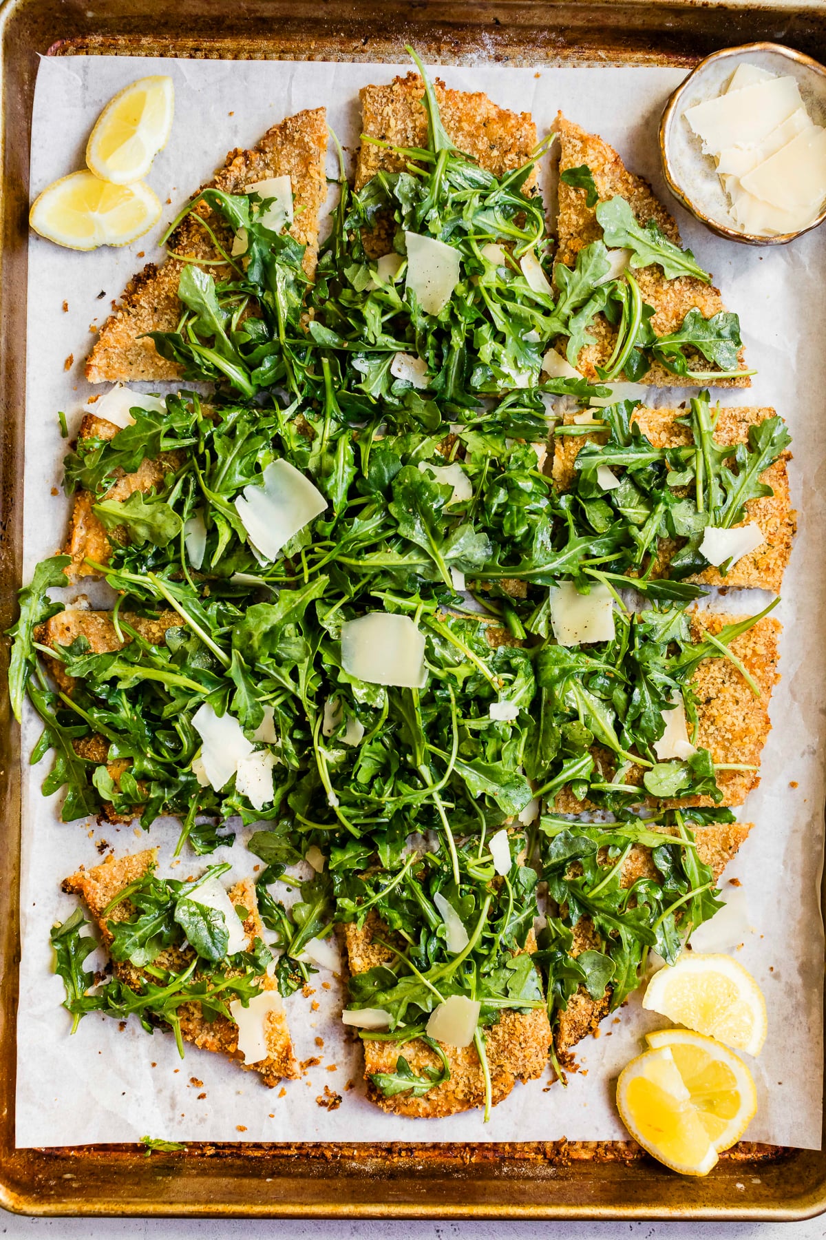 Giant Chicken Cutlet Milanese