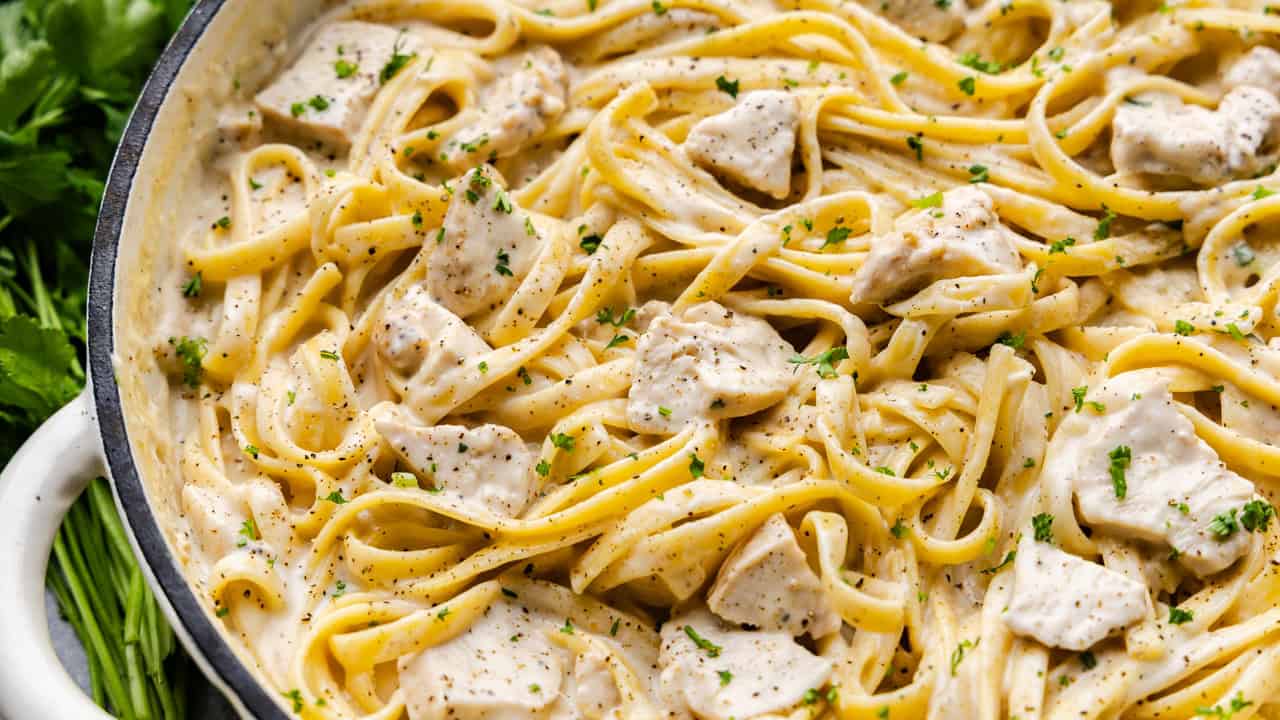 Easy Chicken Alfredo
