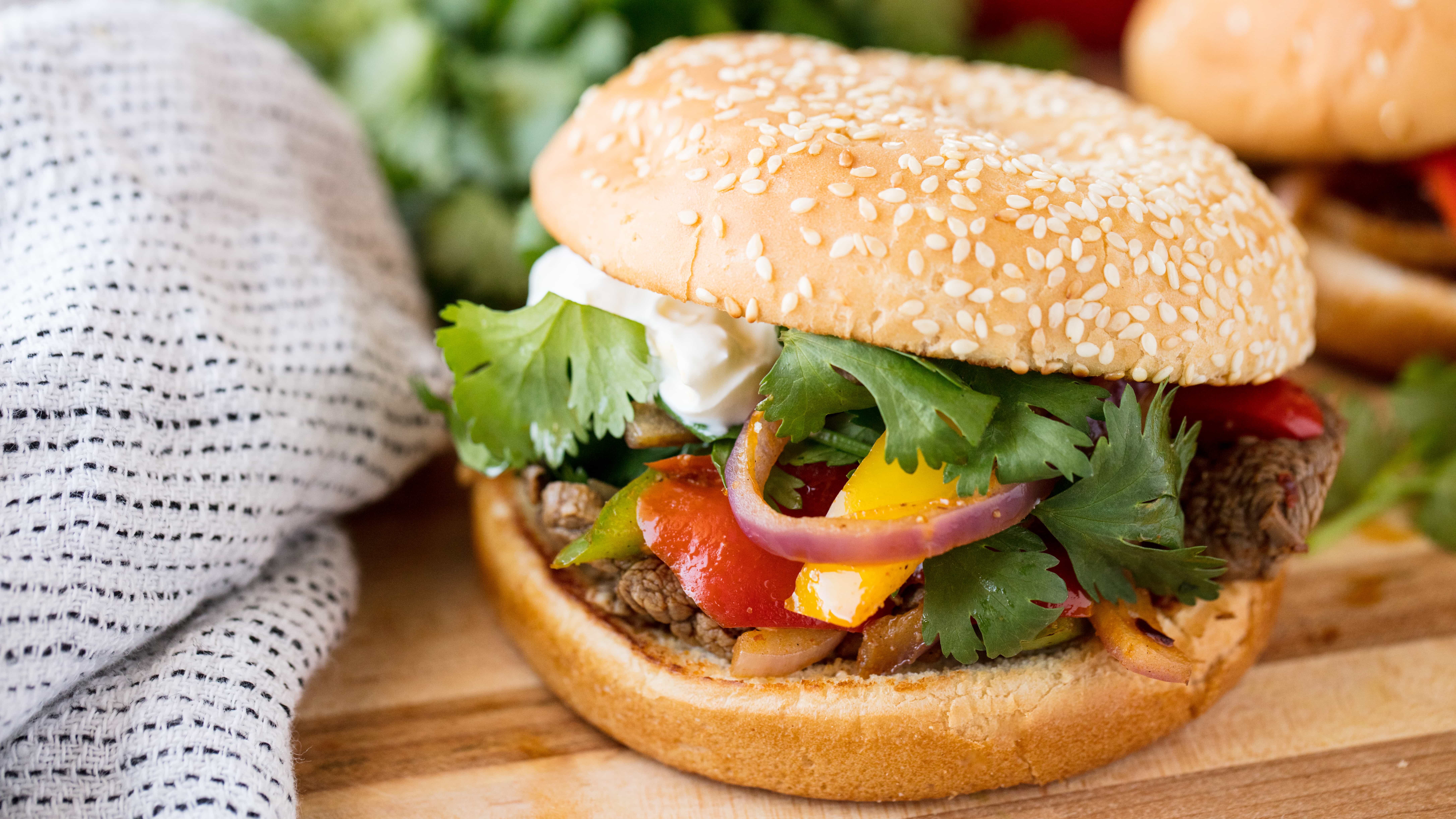 Fajita Burgers