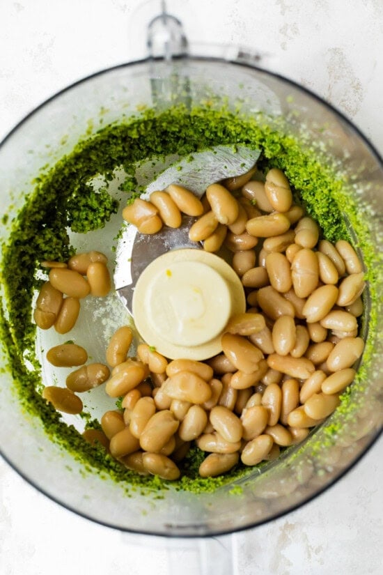 Pesto White Bean Puree