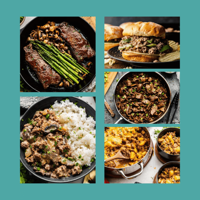 Easy Beef Skillet Recipes for Quick Weeknight Dinners Easy Beef Skillet Recipes for Quick Weeknight Dinners