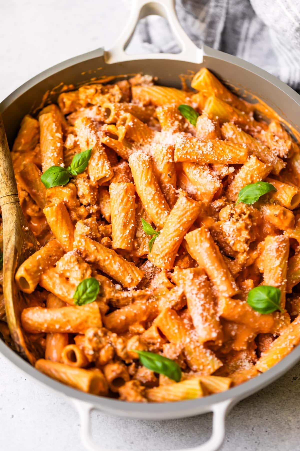 Cottage Cheese Pasta