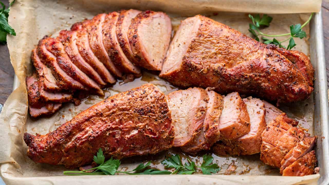 Quick Smoked Pork Tenderloin