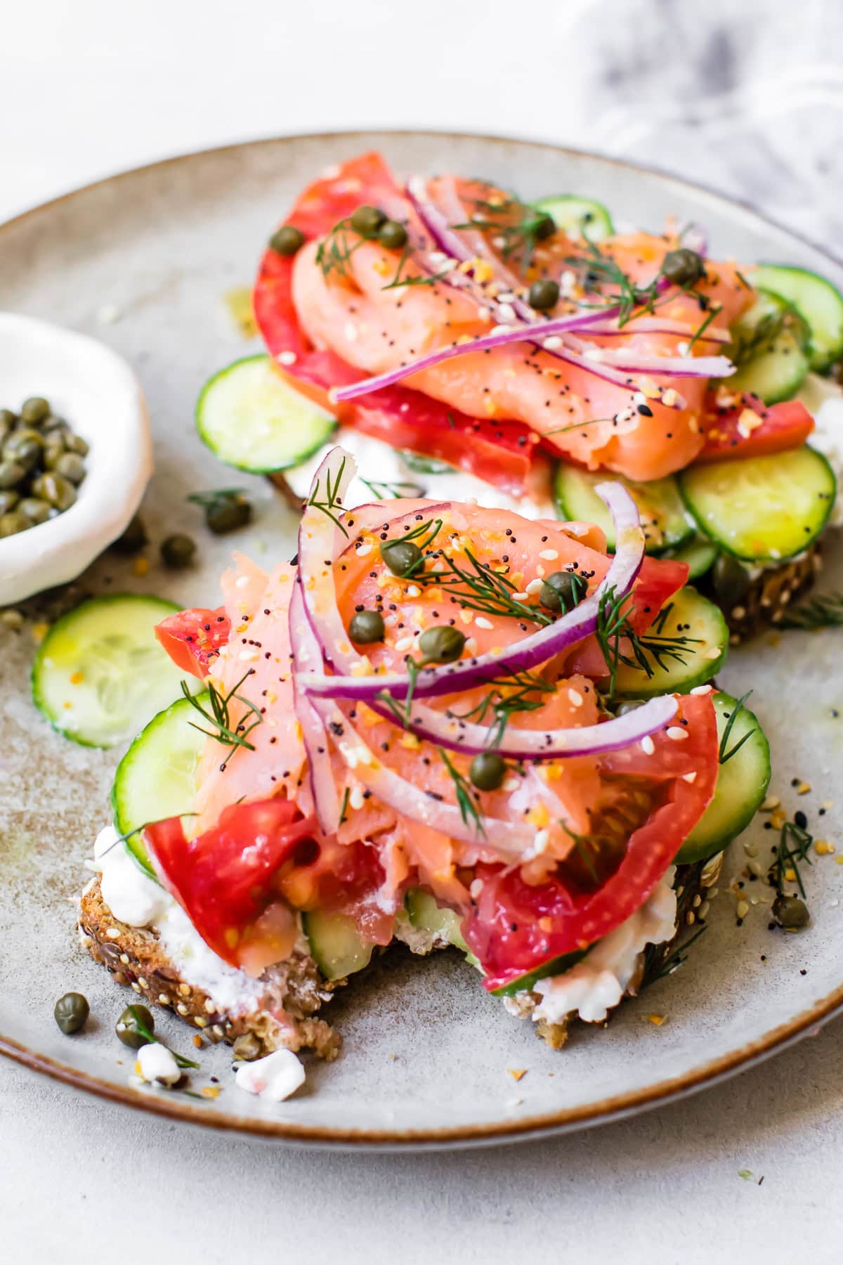High Protein Lox on Toast