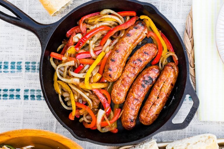 Sausage and Peppers Recipe (Grill or Stovetop) Sausage and Peppers Recipe (Grill or Stovetop)