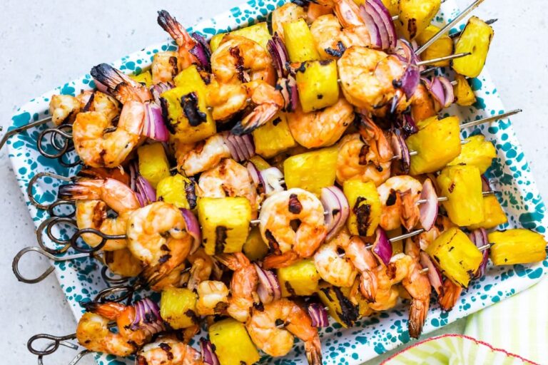 Shrimp and Pineapple Skewers – Skinnytaste Shrimp and Pineapple Skewers - Skinnytaste