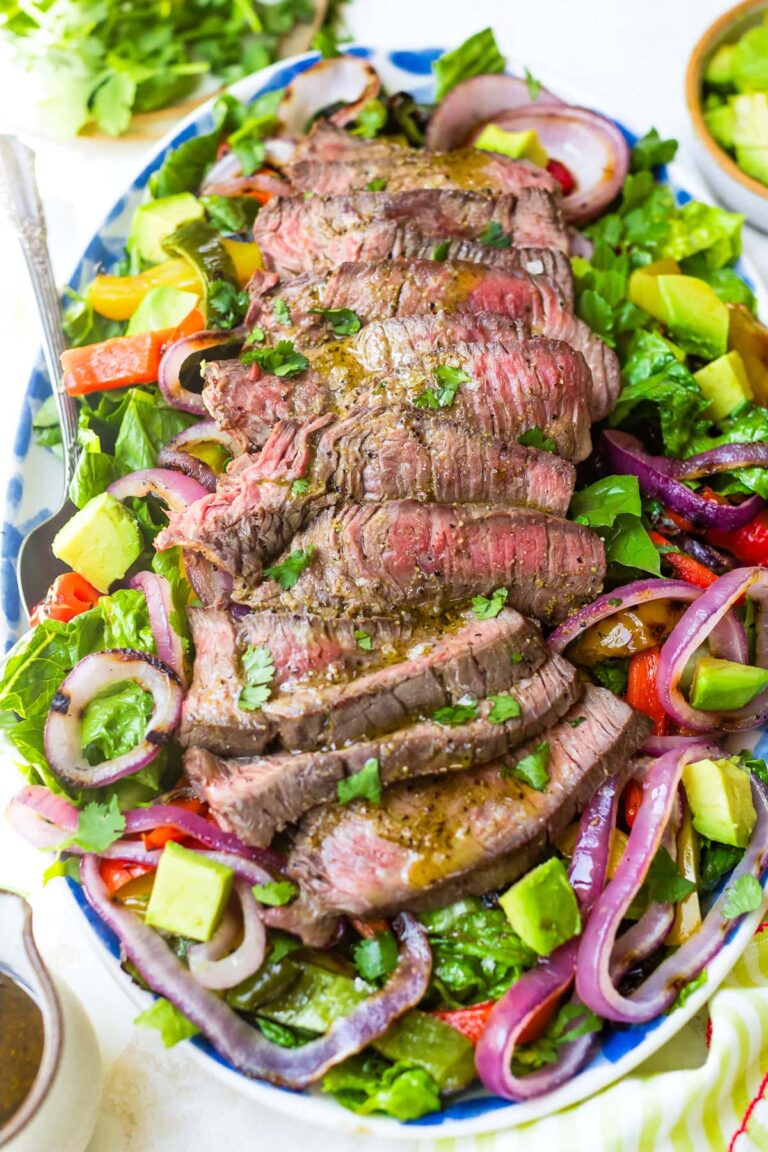 Steak Fajita Salad – Skinnytaste Steak Fajita Salad