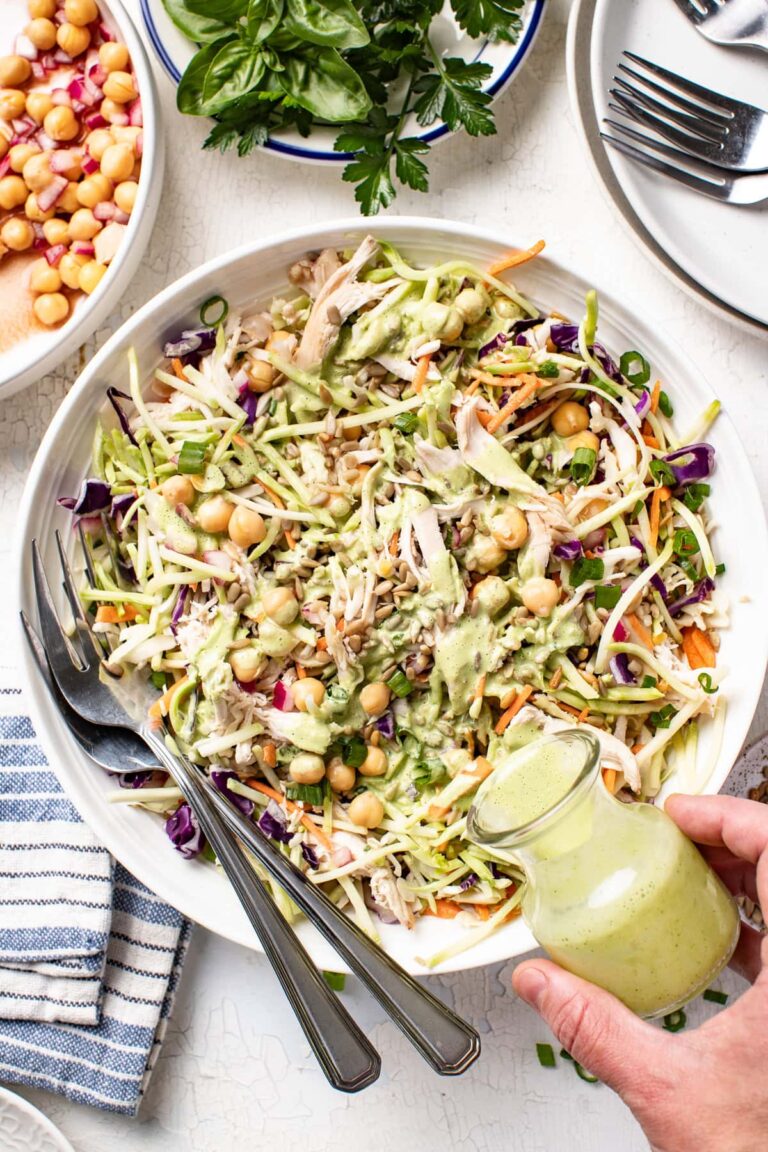 Green Goddess Chicken Chickpea Salad Green Goddess Chicken Chickpea Salad