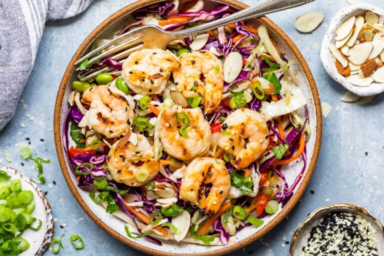 Miso Shrimp Salad – Skinnytaste Miso Shrimp Salad - Skinnytaste