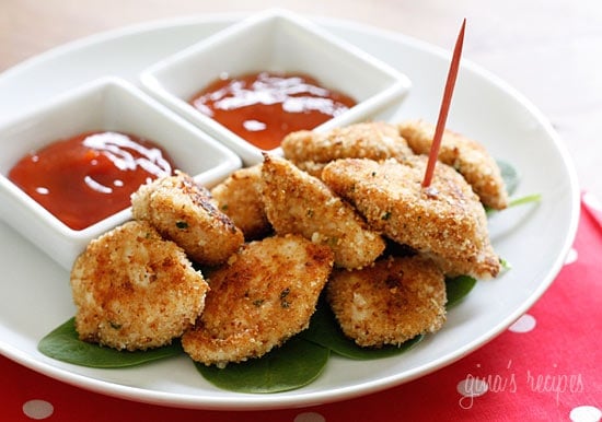 Baked Chicken Nuggets (Made with Chicken Breast) Baked Chicken Nuggets (Made with Chicken Breast)